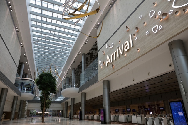 Nhà ga T4 - Cảng hàng không Changi, Singapore sẽ khai thác vào cuối năm nay