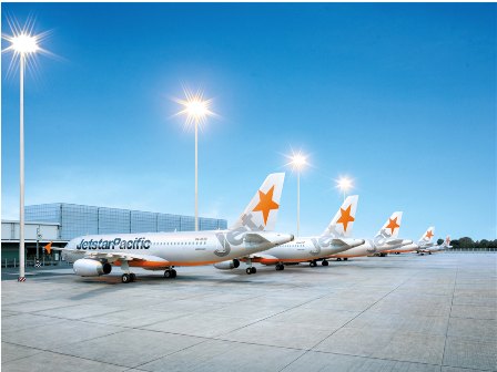 Từ đầu năm 2017 đến nay, Jetstar Pacific đã mở thêm nhiều đường bay mới tới Quảng Châu, Đài Bắc và Osaka đồng thời nhận thêm 6 máy bay A320 thế hệ mới của Tập đoàn Airbus để đưa vào khai thác. 