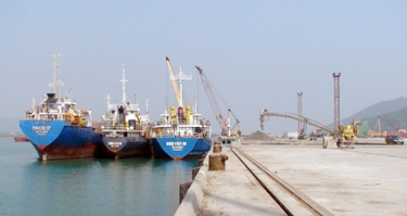 Lượng hàng qua cảng Nghi Sơn liên tục có mức tăng trưởng cao, trung bình đạt 20%/năm cho khu cảng Nghi Sơn