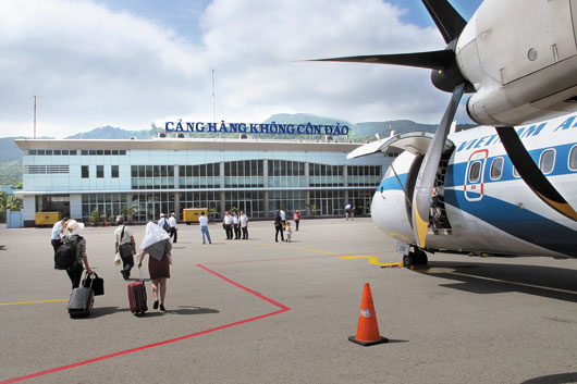 Hiện VASCO là hãng hàng không duy nhất khai thác các đường bay đi/đến Côn Đảo