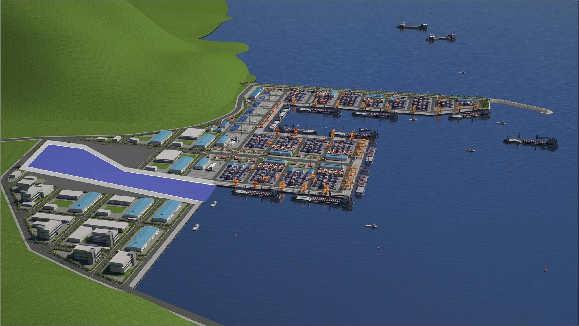 Liên Chiểu là cảng biển thứ hai tại Việt Nam (cùng cảng Lạch Huyện, Hải Phòng đang xây dựng) được quy hoạch với chức năng là cảng cửa ngõ quốc tế.