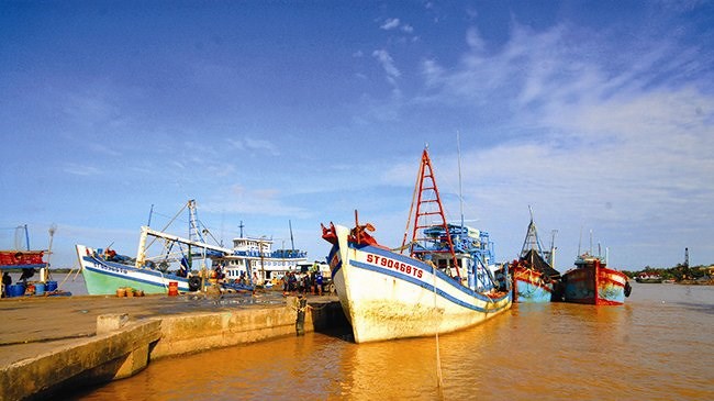 Cảng Trần Đề - Sóc Trăng hiện hữu