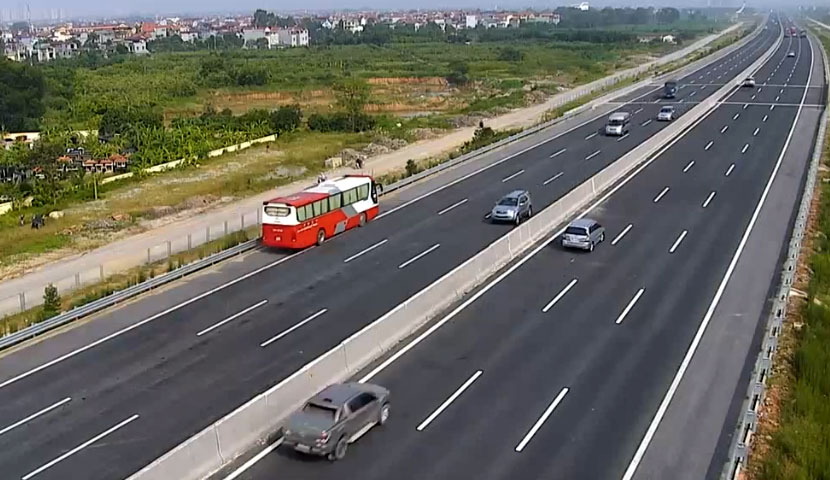 Đường ôtô cao tốc Hà Nội - Hải Phòng khánh thành và đưa vào lưu thông từ ngày 5/12/201