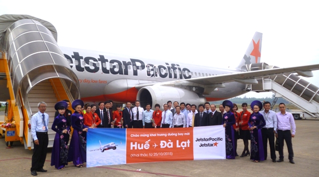 Jetstar Pacific liên tục khai trương các đường bay mới