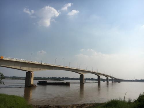 Cầu Việt Trì - Ba Vì nối QL32 với QL32C đã được thông xe từ tháng 10/2018.