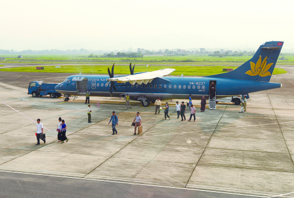 Cảng hàng không Điện Biên hiện chỉ đón được tàu bay ATR72.