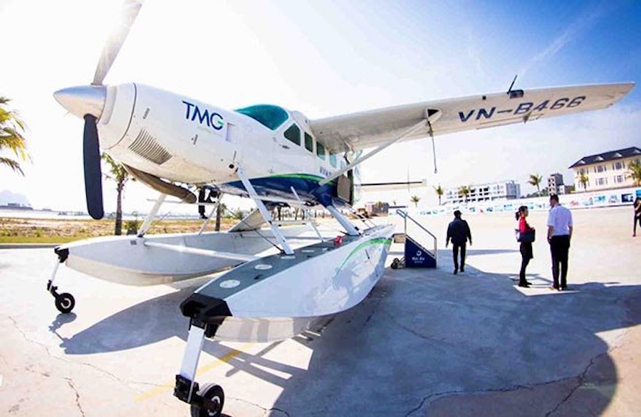 Ngoài Kite Air, tập đoàn Thiên Minh Công ty cổ phần Hàng không Hải Âu đang kinh doanh hàng không chung với 4 thủy phi cơ cỡ nhỏ Cessna.
