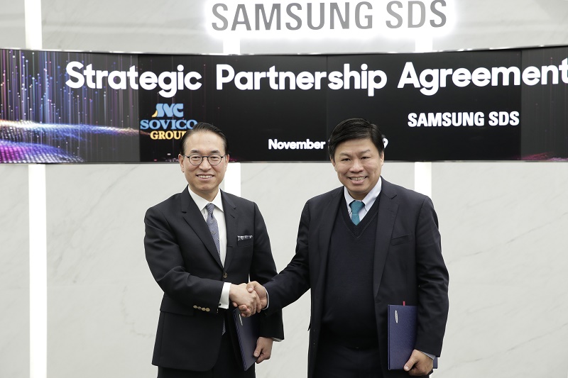 Nền tảng và công nghệ của Samsung SDS không chỉ giúp tăng cường đáng kể các dịch vụ kỹ thuật số hiện có của Sovico mà còn mang đến lợi ích lớn hơn nữa cho khách hàng của cả hai bên và cùng nhau phát triển các cơ hội kinh doanh chung.