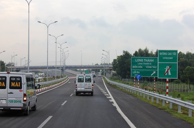 Tuyến cao tốc Tp.HCM - Long Thành - Dầu Giây do VEC đầu tư