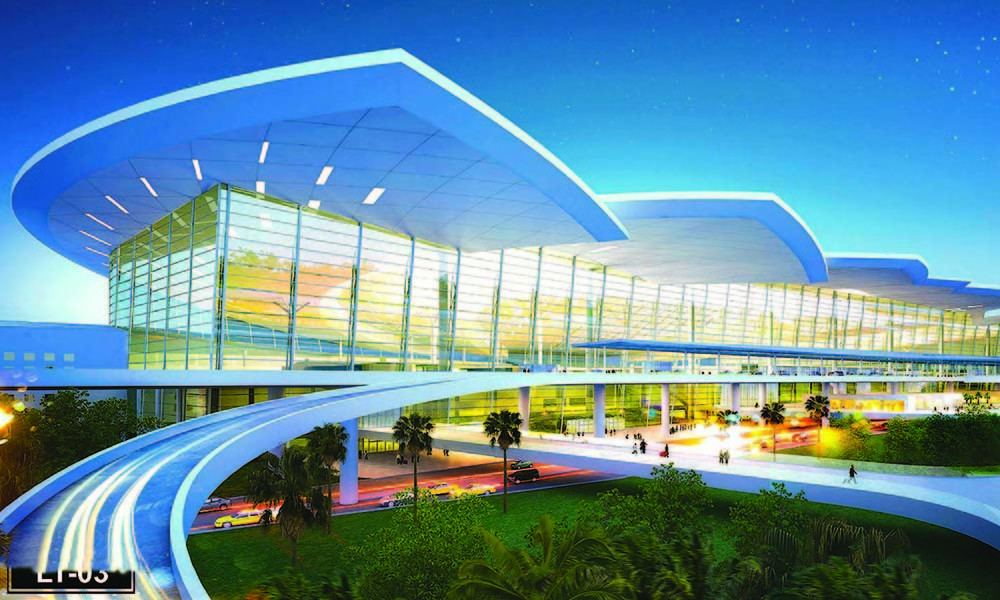 Phương án kiến trúc hoa sen cách điệu của nhà ga hành khách, CHK quốc tế Long Thành.