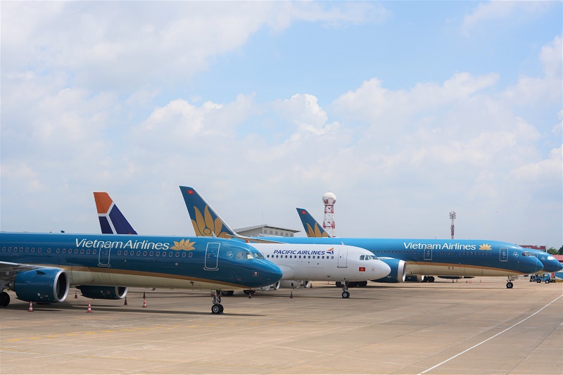 Tính đến tháng 9/2020, Vietnam Airlines mới chỉ khai thác được khoảng 58% năng lực của đội tàu bay.