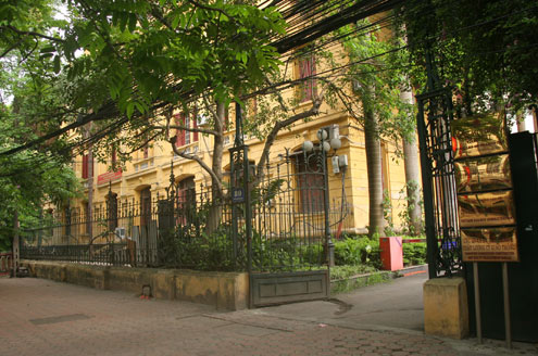 Trụ sở Bộ GTVT tại số 80 Trần Hưng Đạo, Hà Nội.