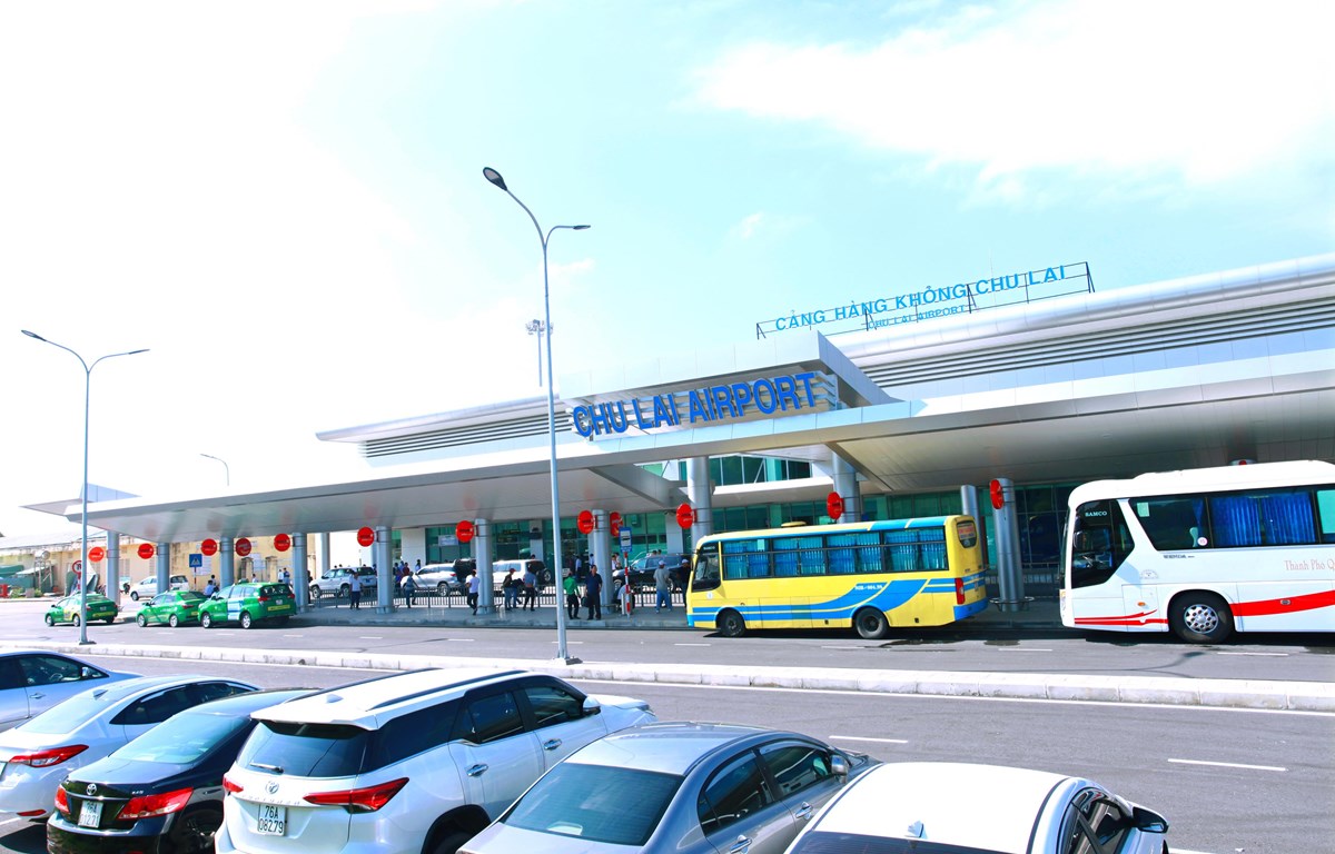 Cảng hàng không Chu Lai được quy hoạch là một trong những đầu mối logistics hàng không lớn.