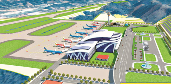 Phối cảnh dự kiến của sân bay Sa Pa - Nguồn: Báo Lào Cai