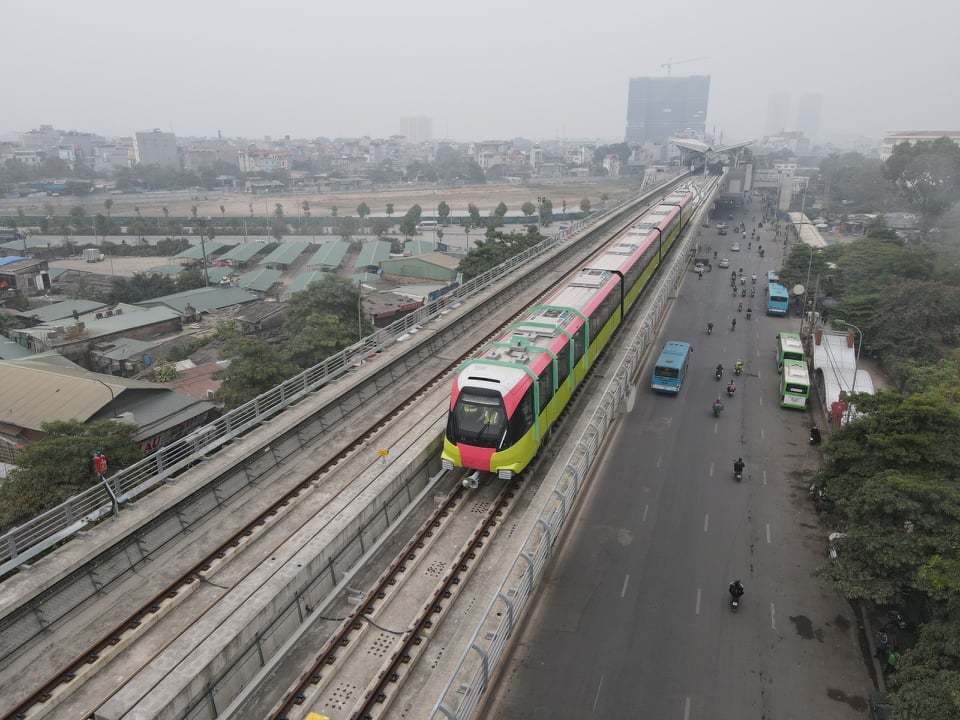 Tuyến metro số 3 Hà Nội sẽ được kéo dài đến tận ga Hoàng Mai.