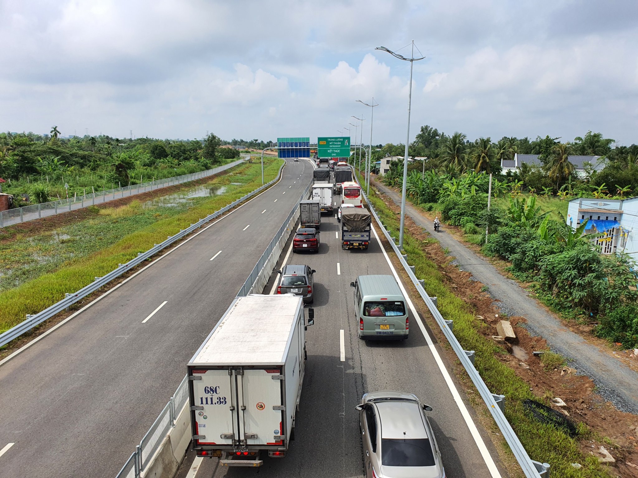 Tuyến cao tốc Trung Lương - Mỹ Thuận đã sẵn sàng cho ngày thông xe,