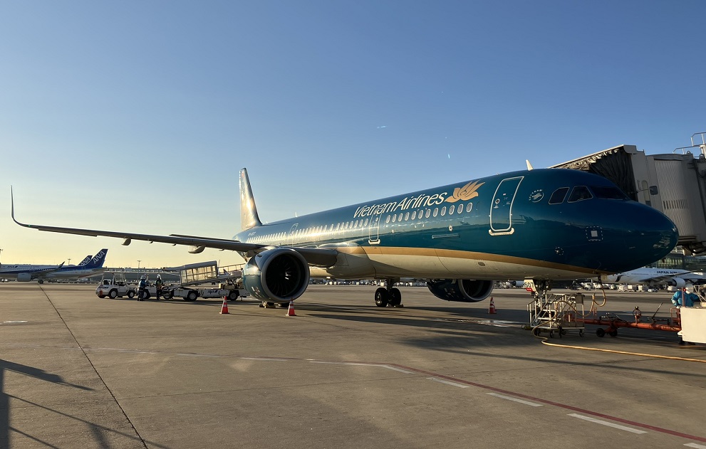 Ảnh 1 - Máy bay Vietnam Airlines tại Nhật Bản đón người lao động có hoàn cảnh khó khăn về quê ăn Tết trong chương trình “Mang Tết về nhà” năm 2023