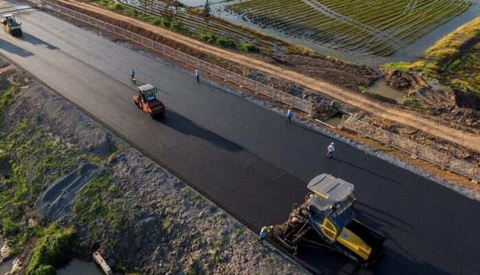 HHV thi công cao tốc Bắc- Nam, đoạn Quảng Ngãi - Hoài Nhơn.