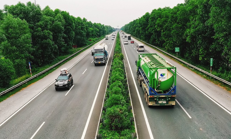 Một đoạn cao tốc Cầu Giẽ - Ninh Bình.