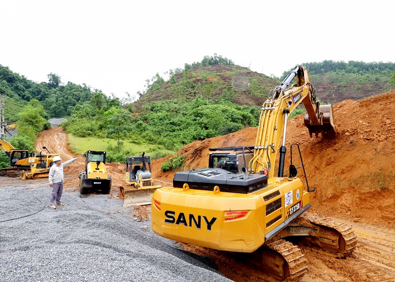 Thi công Dự án cao tốc Tuyên Quang - Hà Giang (giai đoạn 1), đoạn qua tỉnh Hà Giang.