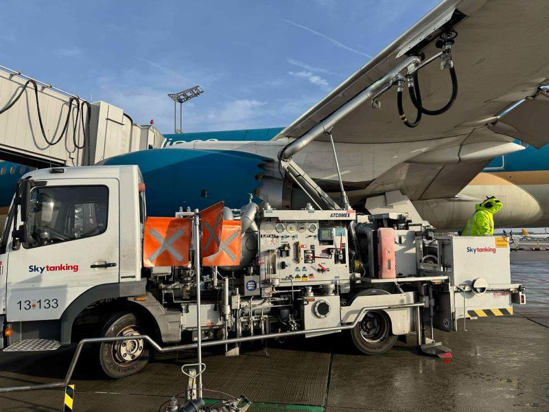 Từ ngày 1/1/2025, tất cả chuyến bay của Vietnam Airlines khởi hành từ các sân bay Châu Âu đều sử dụng SAF.