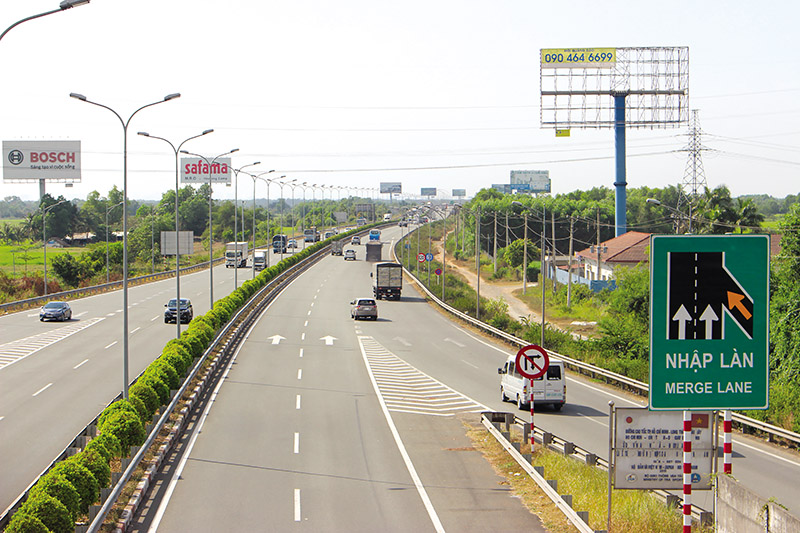 Một đoạn cao tốc TP.HCM - Long Thành - Dầu Giây hiện do VEC vận hành khai thác.