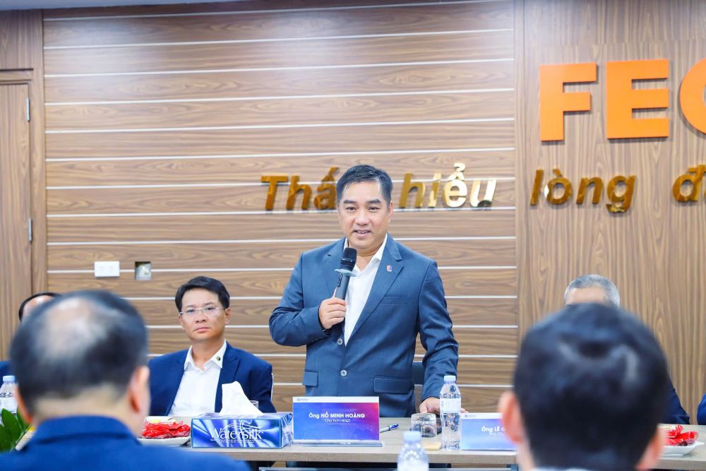 Ông Hồ Minh Hoàng, Chủ tịch HĐQT Tập đoàn Đèo Cả.