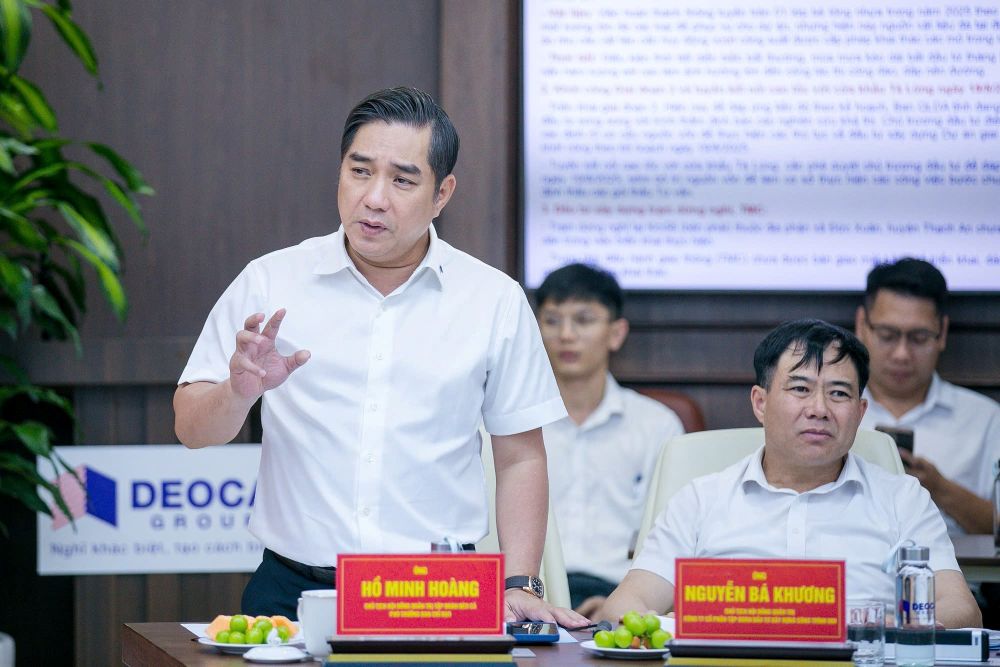 Ông Hồ Minh Hoàng, Phó trưởng ban chỉ đạo Dự án 