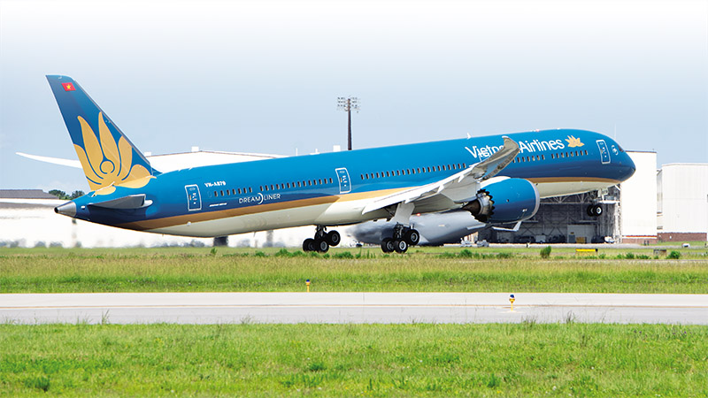 Vietnam Airlines Đường bay TP.HCM – Copenhagen sẽ được khai thác với tần suất ba chuyến mỗi tuần bằng dòng máy bay thân rộng hiện đại Boeing 787-9 Dreamliner