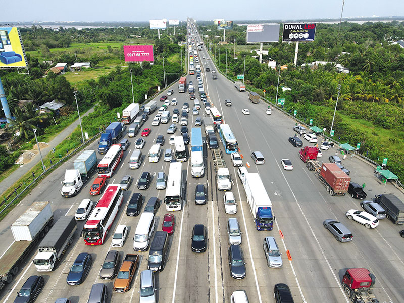Một đoạn cao tốc TP.HCM - Long Thành - Dầu Giây hiện do VEC vận hành khai thác.