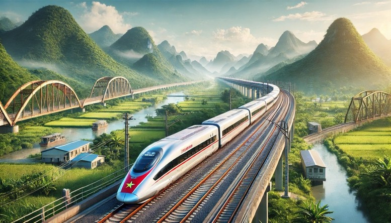 Dự án đường sắt tốc độ cao trên trục Bắc - Nam, công trình hạ tầng 
