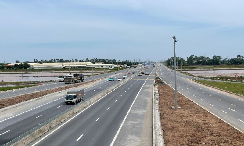 Một đoạn đường bộ nối đường cao tốc Hà Nội - Hải Phòng với đường cao tốc Cầu Giẽ - Ninh Bình hiện hữu.