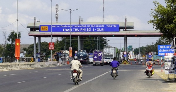 Trạm thu ph&iacute; T3 tr&ecirc;n Quốc lộ 51.