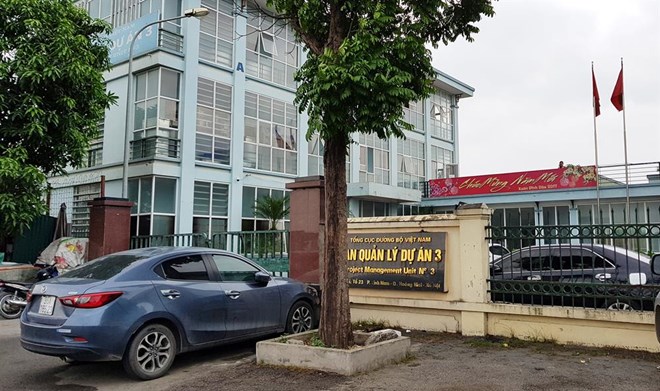 Trụ sở hiện tại của Ban quản l&yacute; Dự &aacute;n 3 - Cục Đường bộ Việt Nam. (Ảnh: V. Khanh - B&aacute;o Lao Động).