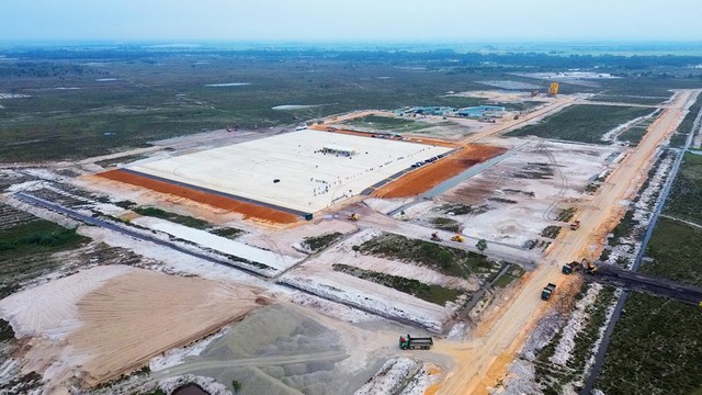 C&ocirc;ng trường thi c&ocirc;ng Cảng h&agrave;ng kh&ocirc;ng Quảng Trị.