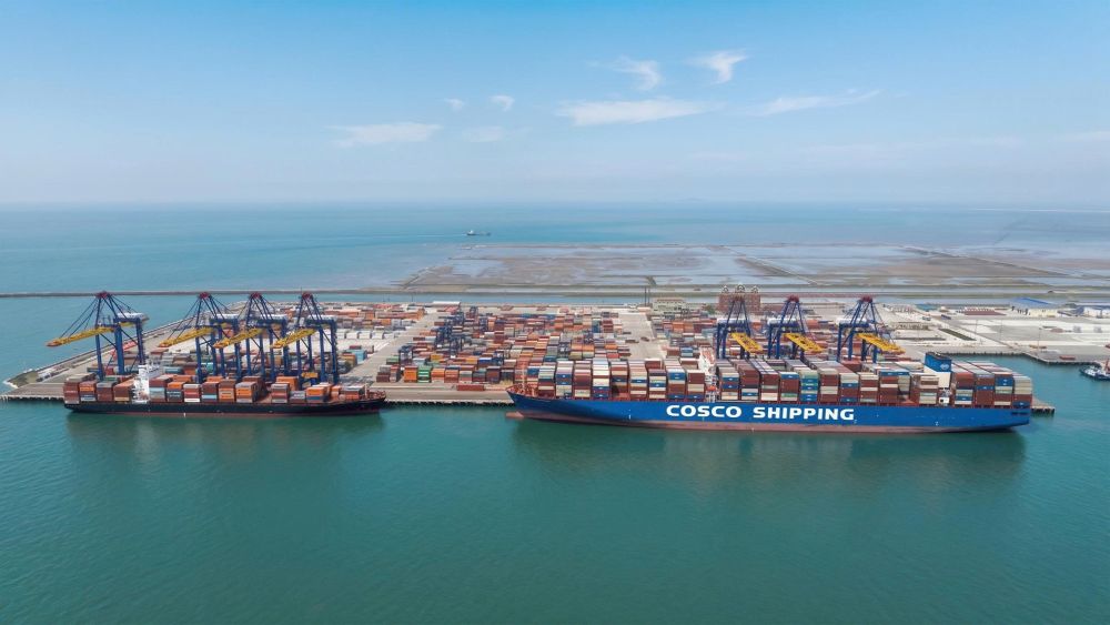 Một góc Cảng Container Quốc tế Hateco Hải Phòng (HHIT).
