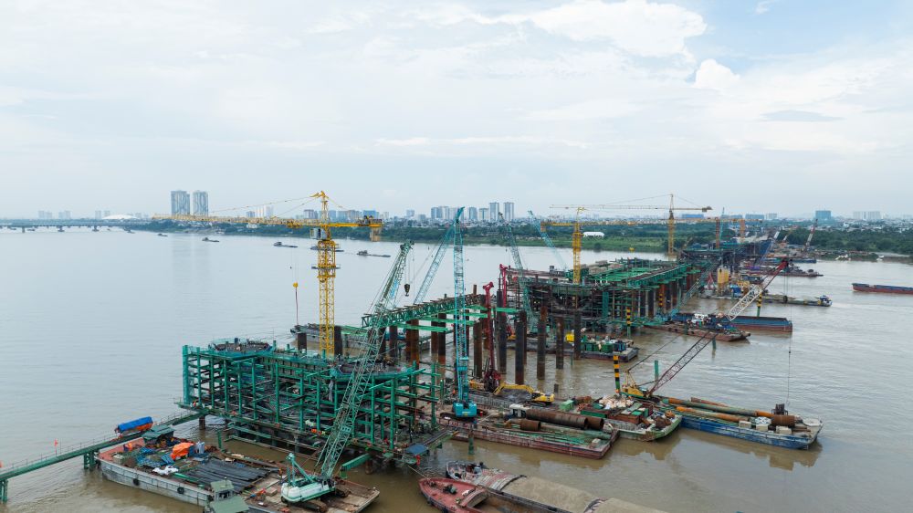 To&agrave;n cảnh c&ocirc;ng trường x&acirc;y dựng Cảng h&agrave;ng kh&ocirc;ng Quảng Trị.