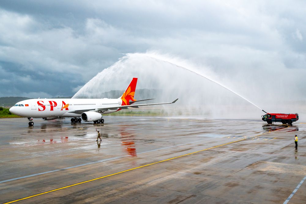 Tàu bay thân rộng A330 đầu tiên của Sun PhuQuoc Airways.