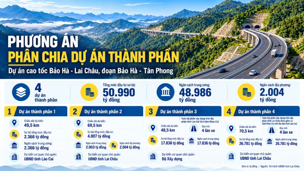 Phương &aacute;n ph&acirc;n chia Dự &aacute;n th&agrave;nh phần.