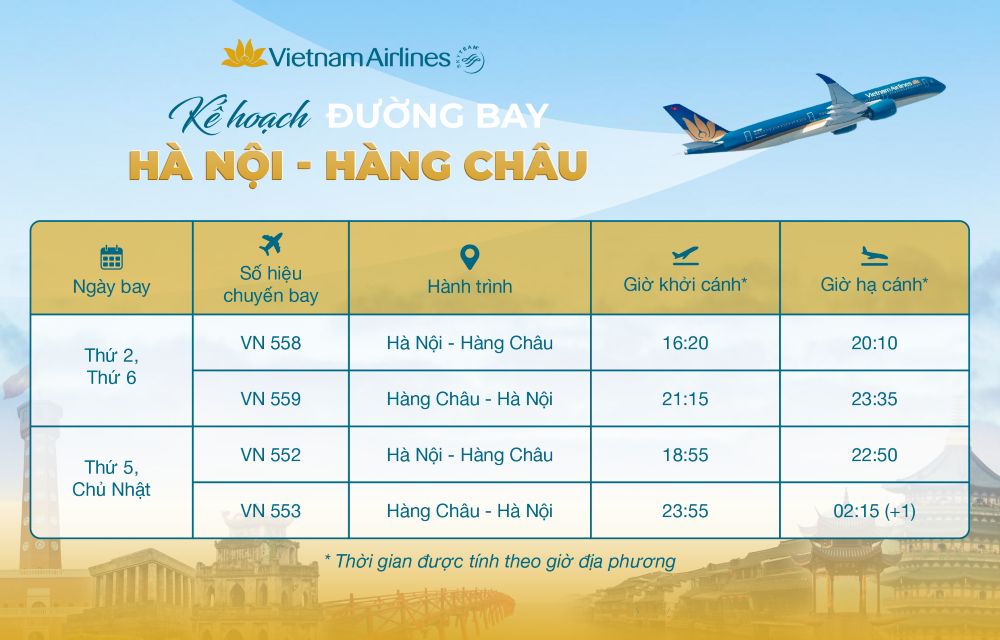 Từ H&agrave; Nội đến H&agrave;ng Ch&acirc;u chỉ 3 giờ bay,