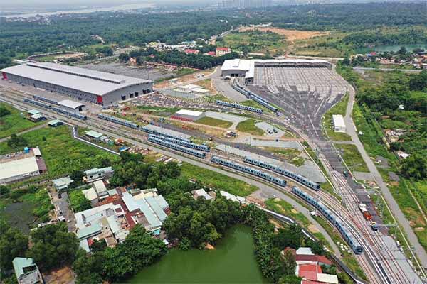 Tuyến metro của Bình Dương sẽ nối với tuyến số 1 (Bến Thành - Suối Tiên) của TP.HCM - Ảnh: Lê Toàn )