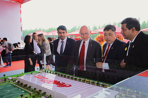 Mô hình nhà máy của Coca-cola tại Long An 