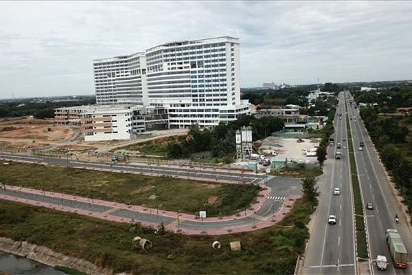 Bệnh viện 1.500 giường đang được hoàn thiện chuẩn bị đưa vào hoạt động 
