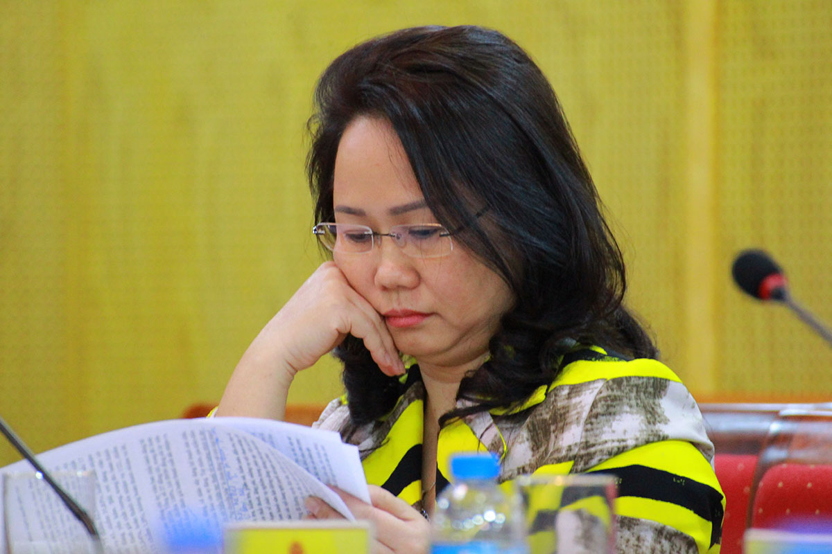 Bà Lâm Phương Thanh, Uỷ viên BCH TW, Phó trưởng Ban Tuyên giáo TW