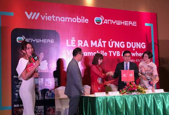 Vietnamobile hợp tác với TVB ra mắt kho ứng dụng phim TVB tại TVB Anywhere
