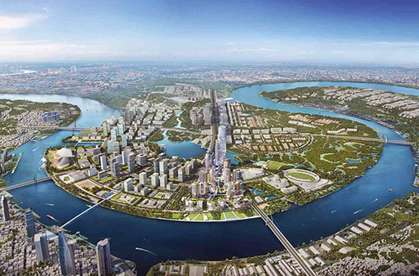 Khu dân cư 38,4 ha thuộc Phường Bình Khánh, Quận 2 sẽ được xây dựng hạ tầng kỹ thuật kết nối đồng bộ