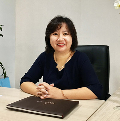 Bà Nguyễn Hương, Tổng giám đốc Công ty CP bất động sản Đại Phúc Land