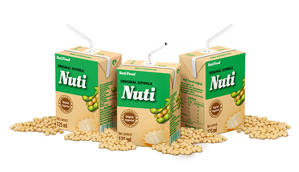 Sữa đậu nành NutiFood được phân phối trong Walmart