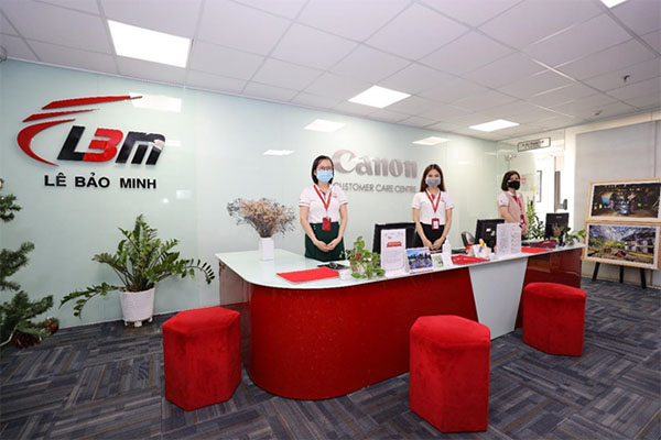 -	Trung tâm chăm sóc khách hàng Canon của Công ty CP Lê Bảo Minh