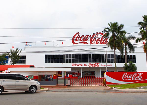 Nhà máy đóng chai Coca-Cola tại Thành phố Thủ Đức